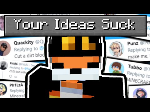 I made your dumb ideas in Minecraft... thumbnail