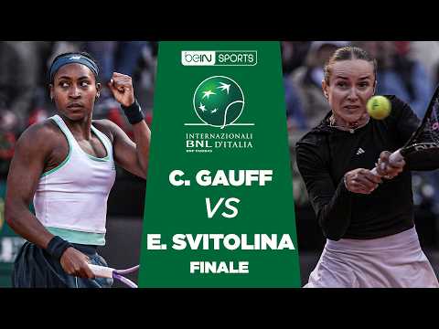Résumé - FINALE : Coco GAUFF vs. Elina SVITOLINA (Open de Rome) thumbnail