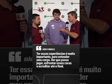 PENSAMENTO É ESSE MESMO, JOÃO FONSECA! CABEÇA ERGUIDA! 👏👏👏 thumbnail