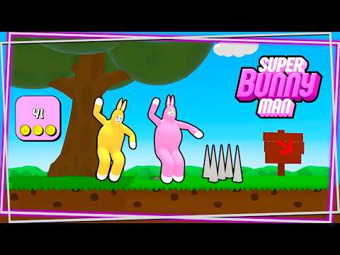 ¿Completamos el juego? MUCHOS ENFADOS en  Super Bunny Man thumbnail