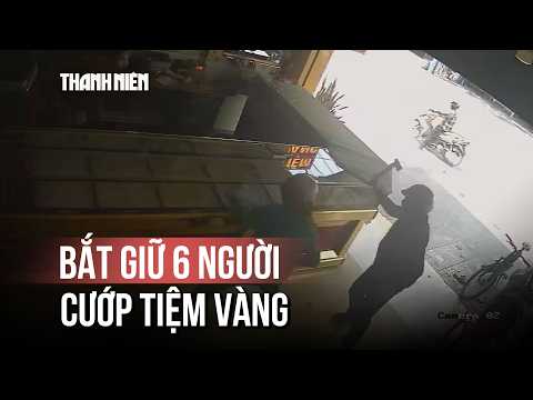 Nhóm cướp dùng búa đập tủ kính tiệm vàng sa lưới sau 24 giờ thumbnail