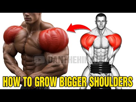 5 Best Exercises to Grow Bigger Shoulders - Massive Deltoids thumbnail