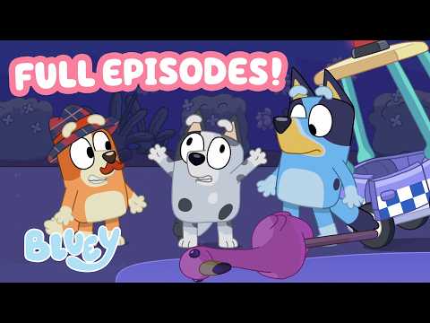 🔴LIVE: Muffin is THE FLAMINGO QUEEN! 🦩 😆 | The Sleepover + 2 HOURS of Bluey Full Episodes 💙 | Bluey thumbnail