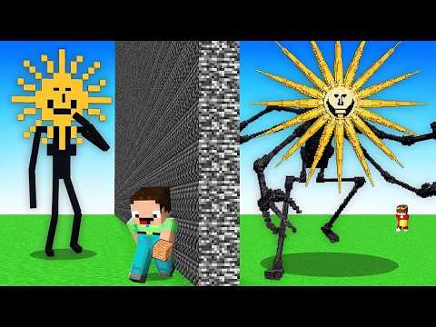 Ich Cheate mit DEM SUN MAN in einer Bau Challenge in Minecraft! thumbnail
