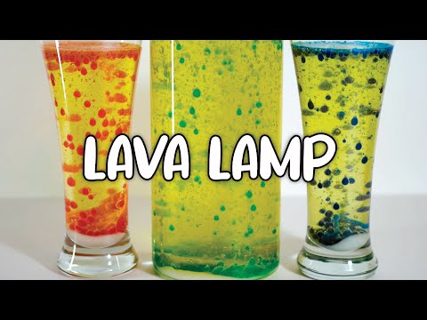 How to Make a Lava Lamp at Home with Baking Soda | Easy DIY Science Experiment thumbnail
