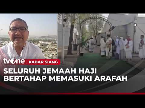 Jemaah Haji Mulai Memasuki Padang Arafah untuk Jalani Wukuf | Kabar Siang thumbnail