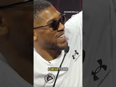 "IF I CATCH YOU..." 👀🥊  Anthony Joshua vs Kristian Prenga thumbnail