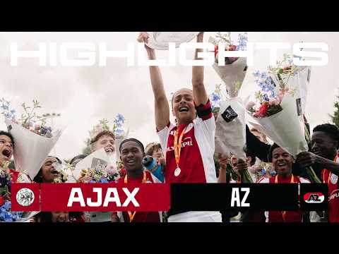 Champions! 🏆 | Highlights Ajax 015 - AZ O15 thumbnail
