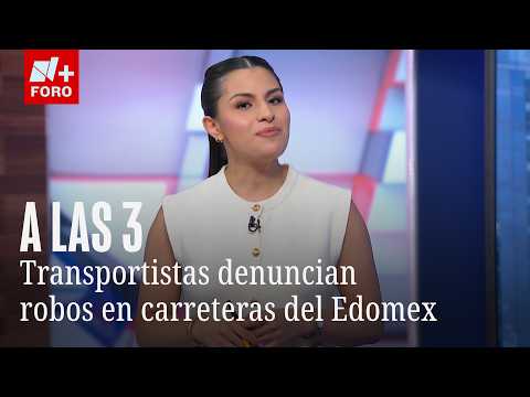 Graban a sujetos armados robando camión | A Las Tres con Noelia Jiménez: 28 de mayo 2026 thumbnail