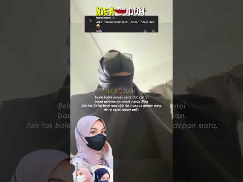 "BELUM HABIS CERAI" SUAMI DAH TAK TAHAN BAWA PEREMPUAN MASUK RUMAH thumbnail
