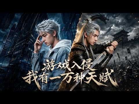 【高清全集】《游戏入侵，我有一万种天赋》 #逆袭 #爱情 #甜宠 #反转 #江山 #热门短剧 #drama #爽剧 #AI短剧 thumbnail