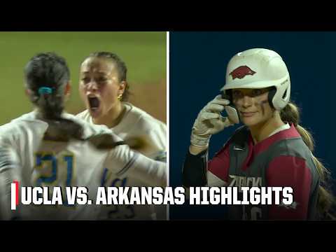 UCLA Bruins vs. Arkansas Razorbacks | Full Game Highlights | Women's College World Series thumbnail