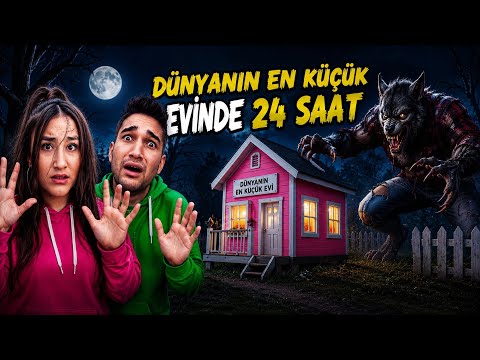 DÜNYANIN EN KÜÇÜK EVİNDE 24 SAAT KALDIK 😱‼️ ( KURTADAM GELDİ ) ‼️@BETERBÖCÜKTÜRKİYE  thumbnail