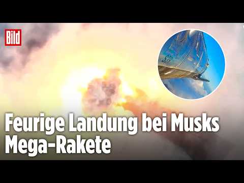 STARSHIP-TESTFLUG: Größte und stärkste Rakete aller Zeiten landet im Flammen-Inferno! thumbnail