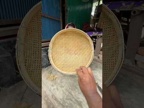 Amazing Bamboo Vegetable Washing Basket | Eco-Friendly Handmade Craft thumbnail