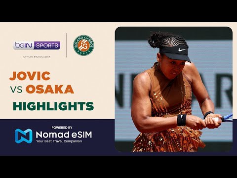 Iva Jovic vs Naomi Osaka | Roland-Garros 2026 | Match Highlights thumbnail