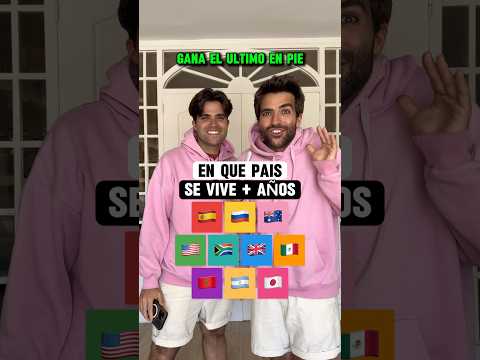 Los países con más esperanza de vida 👵🏼👴🏻🌎 #paises thumbnail