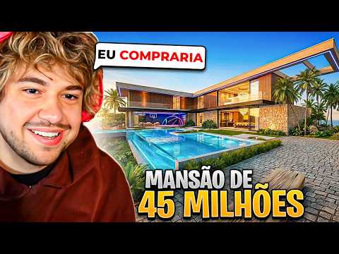 A MANSÃO DE R$ 45 MILHÕES QUE PODE SER SUA - React Monica Poplawski thumbnail