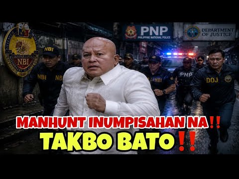TAPOS NA ANG MALILIGAYANG ARAW MO BATO! TAKBO BATO DELA ROSA PINAPA AR3STO NA! thumbnail
