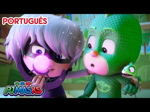 O Plano Brilhante da Luna! 🔮  PJ Masks em Português episódios completos | Desenhos animados thumbnail
