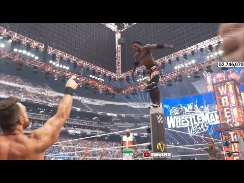irl stream MY FIRST MATCH AT WRESTLE MANIA 🤼 thumbnail