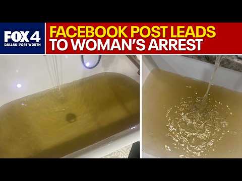 Woman arrested after Facebook post over water concerns thumbnail