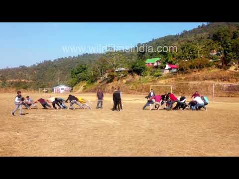Village tug-of-war competition brings the community together in the Himalaya thumbnail