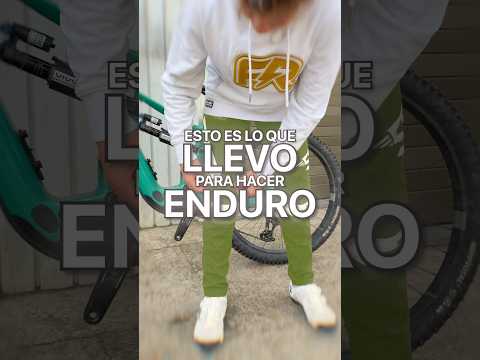 Esto es lo que llevo para hacer enduro?? #bike #enduro #mtb #enduromtb thumbnail