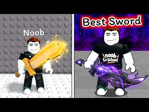 ฝึกจากดาบไม้จนกลายเป็นดาบที่ดีที่สุด Roblox +1 Sword Evolution thumbnail