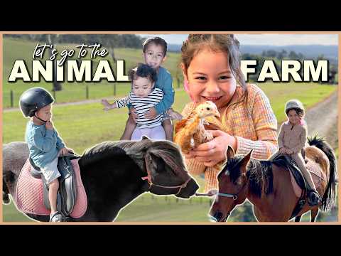 DINALA SILA SA ANIMAL FARM! SI BUNSO NA NAMAN ANG PINAKA NAG ENJOY! ❤️ | rhazevlogs thumbnail