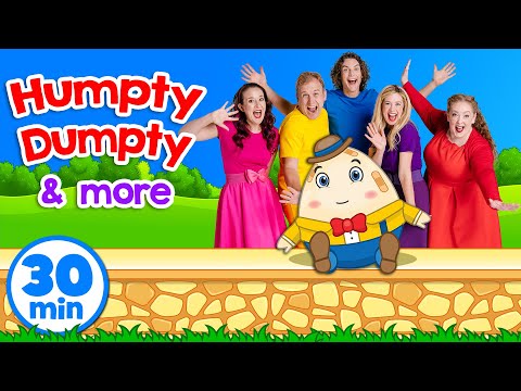 Humpty Dumpty & More Nursery Rhymes | Bounce Patrol thumbnail
