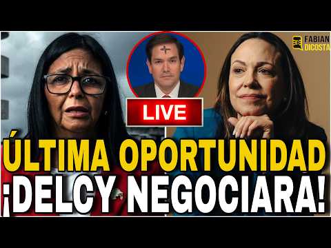 ÚLTIMA HORA 🔴 ¡DELCY NEGOCIARÁ! MCM ENVÍA UN MENSAJE DIRECTO A DELCY "SU ÚLTIMA OPORTUNIDAD" thumbnail