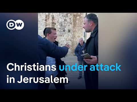 ‘We are afraid’: Christians in Jerusalem warn of escalating violence | DW News thumbnail