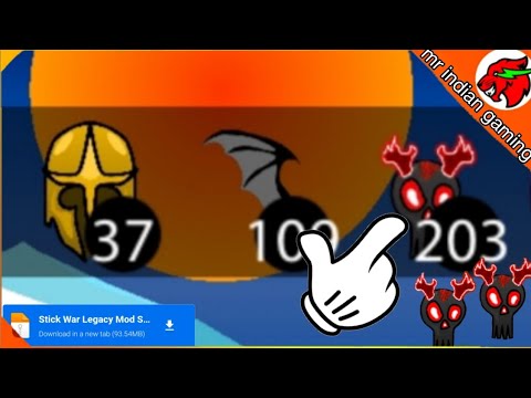 Stick War: Legacy New Skin Mod APK ?| Unlimited Gems & Update ||2026 thumbnail