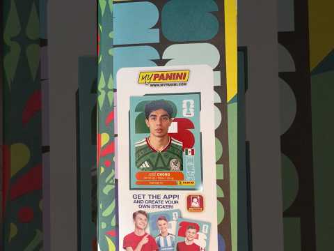 Así conseguí la última estampa del álbum panini. 🤩🇲🇽 thumbnail