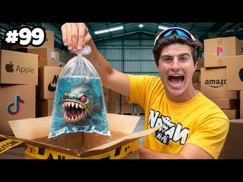 COMPREI 100 CAIXAS MISTERIOSAS DA INTERNET!  - Natan por Aí thumbnail