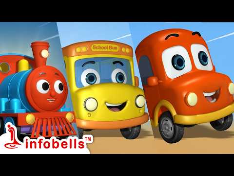 गाड़ी आयी छुक छुक - Gadi Aayi Gadi Aayi Chuk Chuk - Surprise Eggs | Hindi Rhyme and Song | Infobells thumbnail