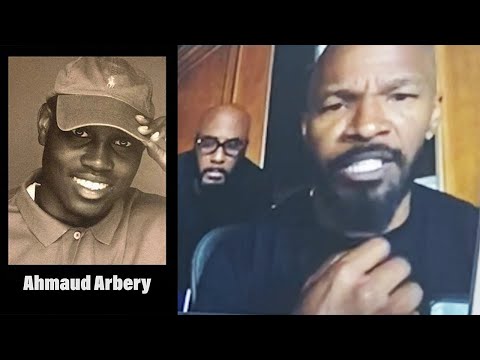 Jamie Foxx talks with Ahmaud Arbery's Father and Attorney thumbnail