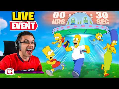 Simpsons Live Event in Fortnite! thumbnail