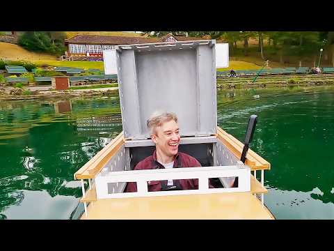 Hello from inside a tiny boat. thumbnail