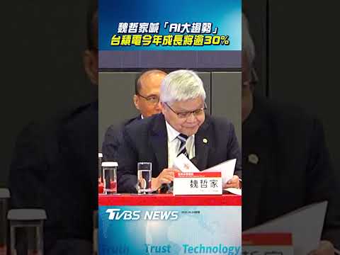 魏哲家股東會喊「AI大趨勢」 台積電2026成長將逾30%｜TVBS新聞@TVBSNEWS01 thumbnail