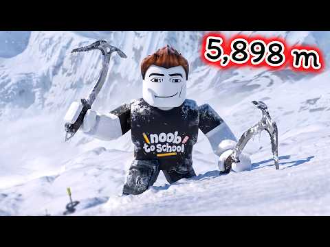 ปีนขึ้นเขาน้ำแข็งที่สูงและโหดมาก Roblox K2 CLIMBING SIMULATION thumbnail