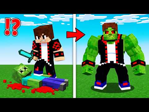 ماين كرافت : اي وحش اقتلـه اتحول الى نسخته المطورة !!؟ 🔥😱 thumbnail