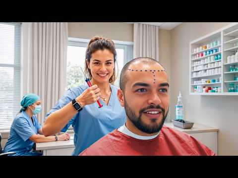 I Got a Hair Transplant in Turkey ($6,000) thumbnail