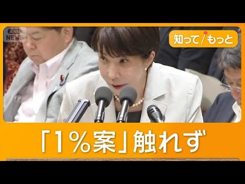 食料消費税ゼロに「強い思い」　高市総理「1％案」言及せず　3兆円超補正予算成立へ【知ってもっと】【グッド！モーニング】(2026年6月5日) thumbnail