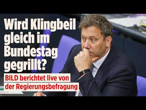 ?Haushalt und Koalitionszoff: Klingbeil und Hubertz stellen sich Fragen der Abgeordneten | BILD LIVE thumbnail