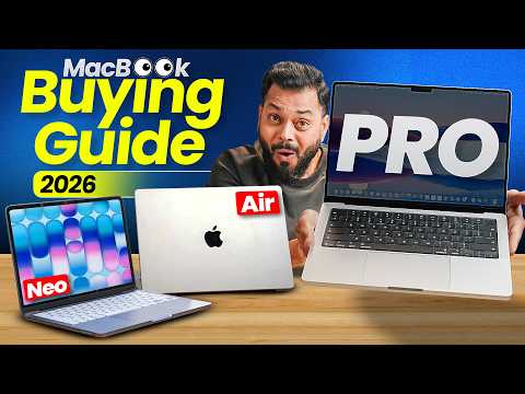 The Ultimate MacBook Buying Guide 2026 ⚡ Neo Vs Air Vs Pro 🍎 thumbnail