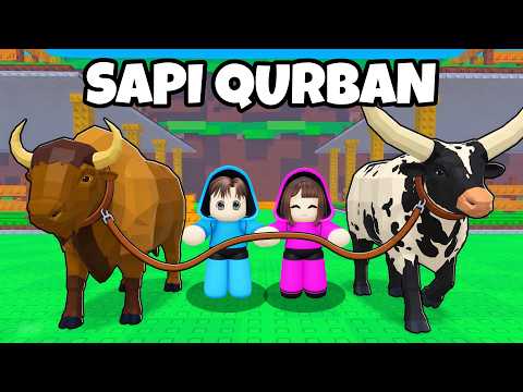 Popo Dan Mimi Diajak Kak Yuta Dan Kak Mio Buat Pelihara Sapi Qurban Idul Adha || ROBLOX thumbnail
