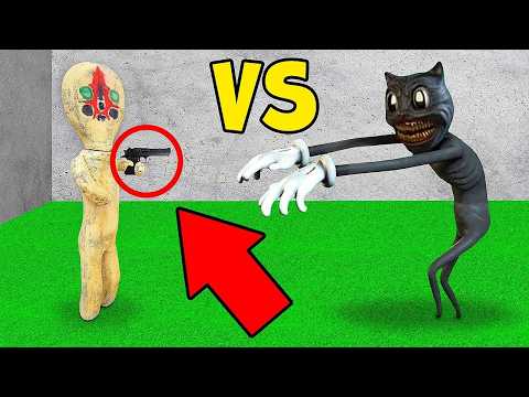 СКУЛЬПТУРА НАПАЛА на КАРТУН КЭТ, СМОЖЕТ ЛИ ОН ВЫЖИТЬ..? 1 ЧАСТЬ thumbnail