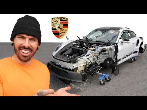 I BOUGHT A WRECKED GT3RS TO FIX MY PORSCHE THAT WENT SWIMMING thumbnail